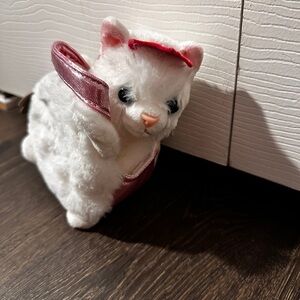 Aurora® Fashionable Fancy Pals™ Pearl Kitty™ Stuffed Animal - Plush with Stylish